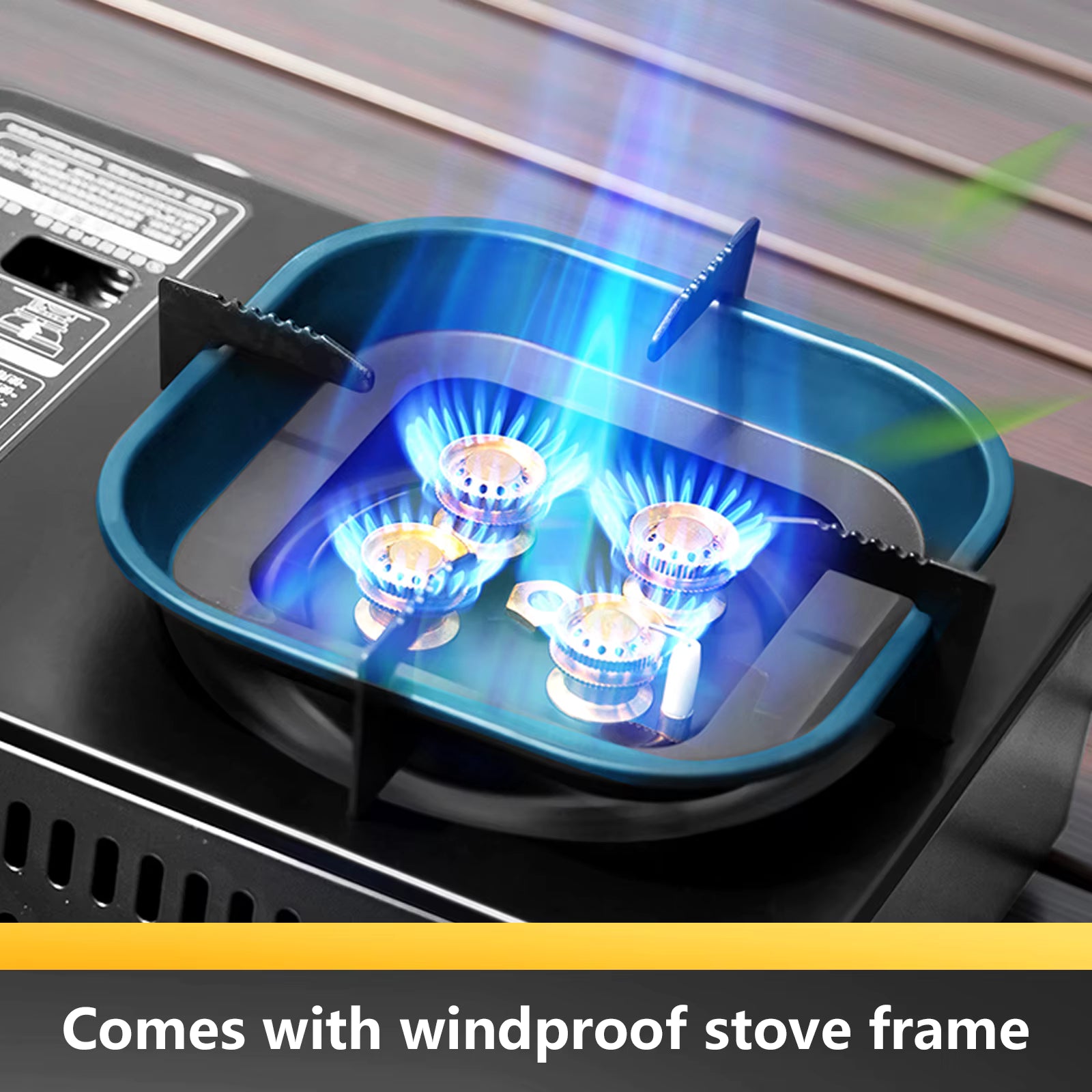 BISINNA™ Dual-Fuel Windproof Camping Stove