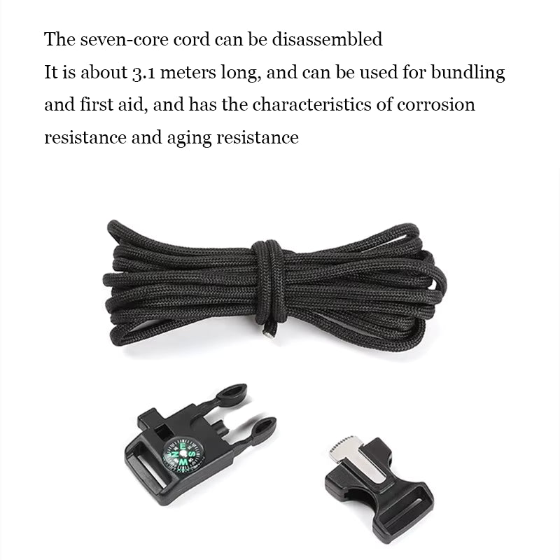 TrailBlazer 5-in-1 Survival Bracelet